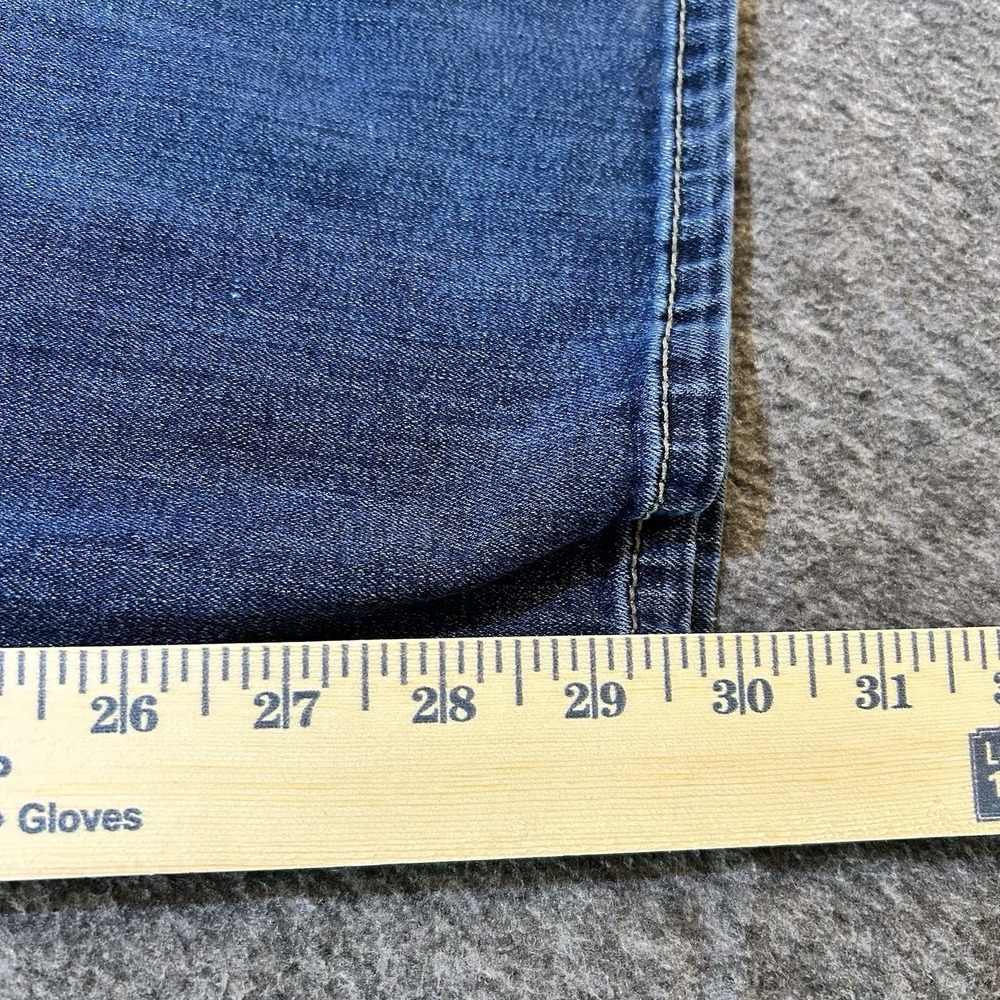 Mavi Jeans Men's 36x32 Relaxed Straight Leg Mid Wash Denim Faded Baggy Matt - Picture 7 of 13